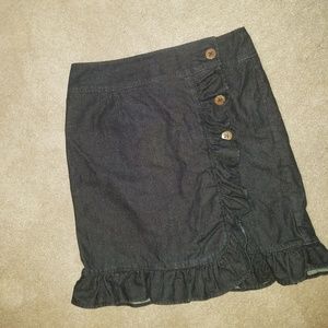 Denim Anthropologie Skirt